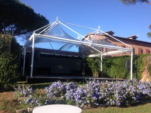 Noleggio gazebo e pagode