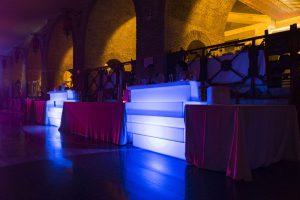 Noleggio attrezzature per ricevimenti ed eventi