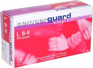 Box di guanti vinile