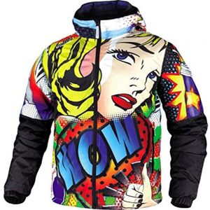 Energiapura Giacca Pop Art antivento