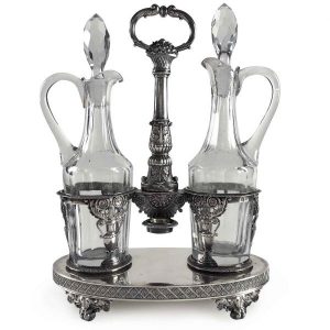Oliera in Argento Antico Parigi Primi 1800