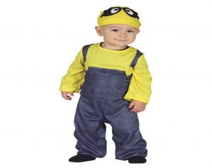 Costume baby minions 12-24 mesi