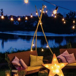 Picnic – Catenaria di lampadine 10 mt, 10 luci